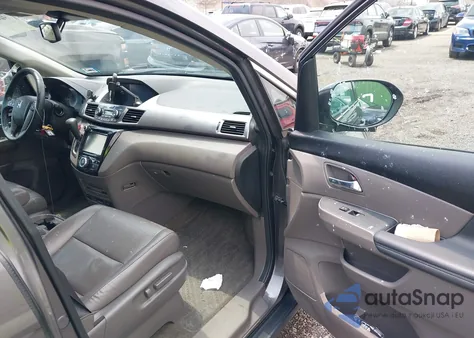 2015 Honda Odyssey Ex-L из США, поврежденный, VIN 5FNRL5H64FB010187